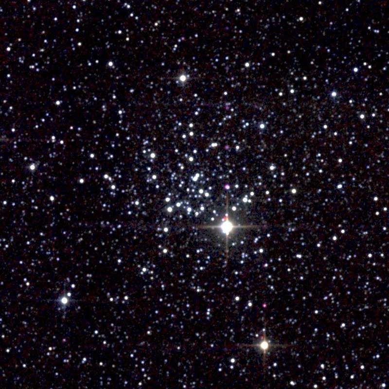 2MASS near-infrared telescope survey centred on Caldwell 8