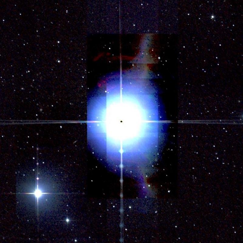 2MASS near-infrared telescope survey centred on Canopus