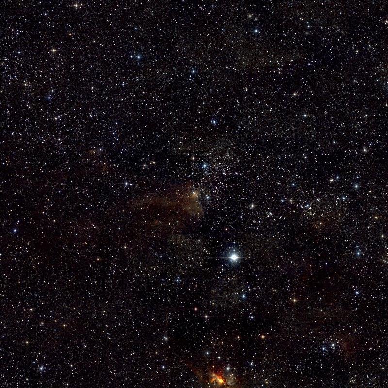 2MASS near-infrared telescope survey centred on Cave Nebula