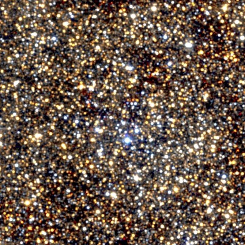 2MASS near-infrared telescope survey centred on Messier 21