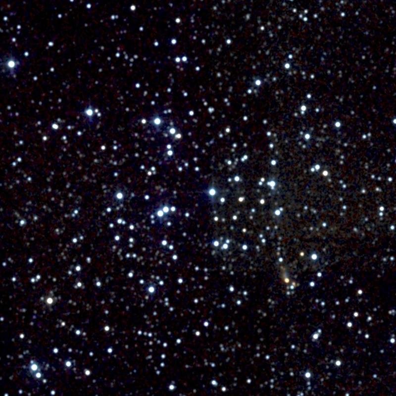 2MASS near-infrared telescope survey centred on Messier 36