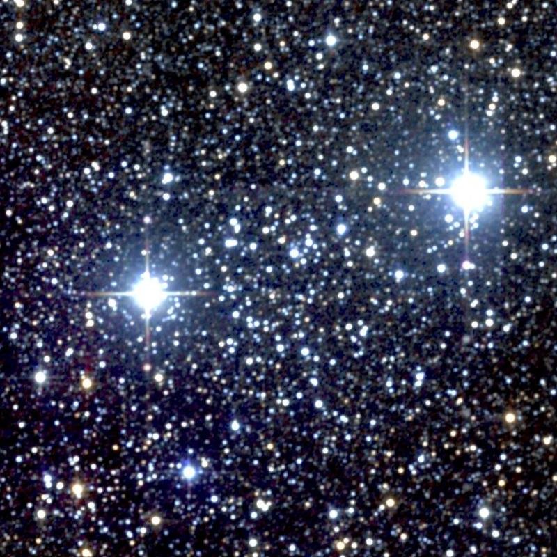 2MASS near-infrared telescope survey centred on Pearl Cluster
