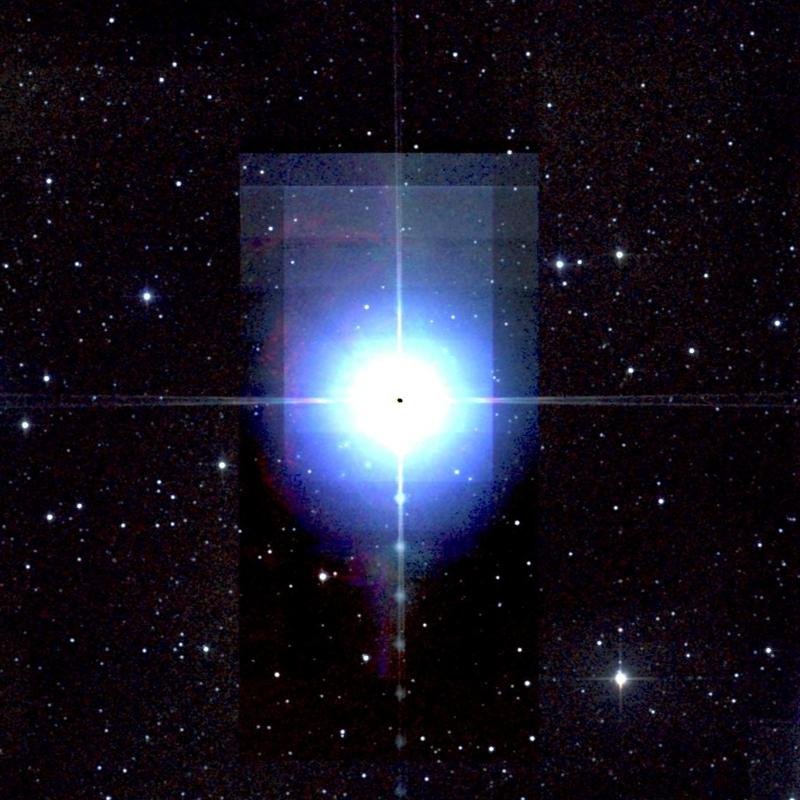 2MASS near-infrared telescope survey centred on Procyon