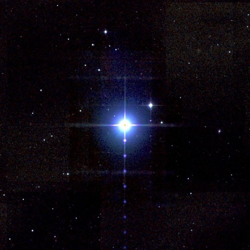 2MASS near-infrared telescope survey centred on Regulus