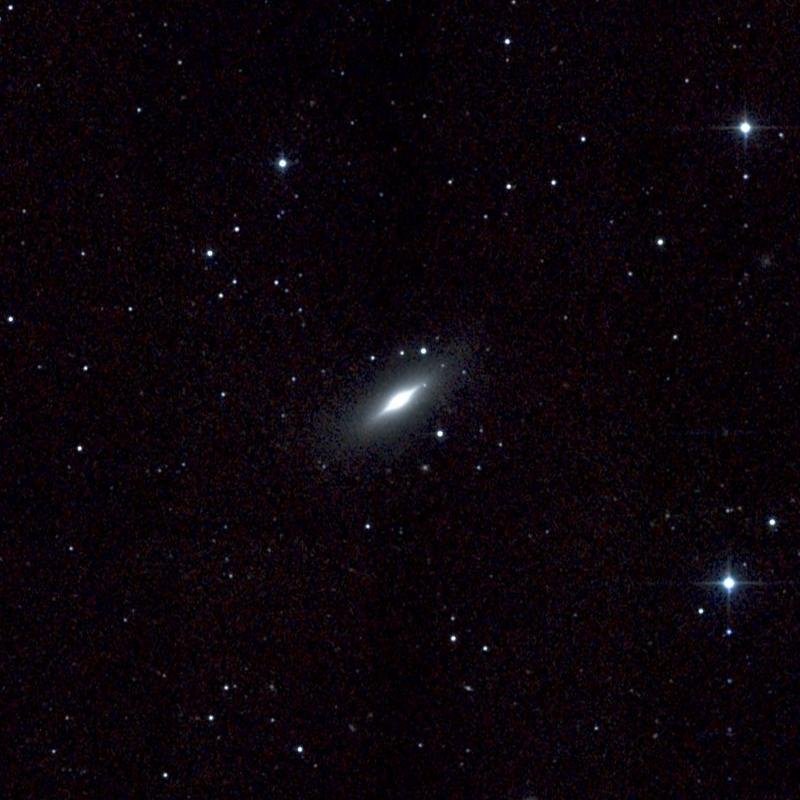 2MASS near-infrared telescope survey centred on Spindle Galaxy