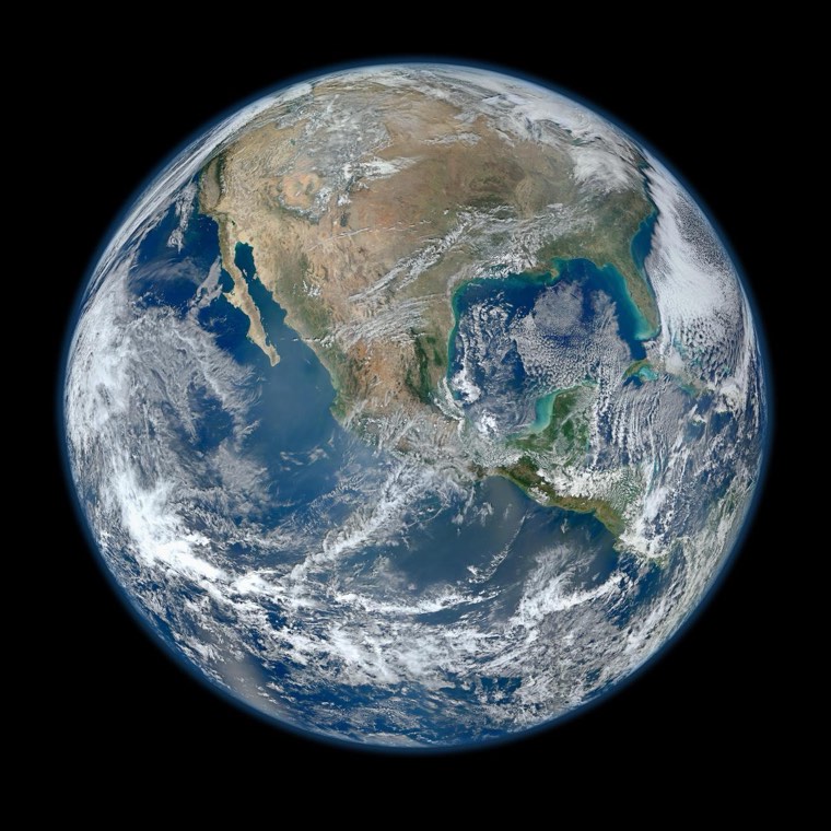 Suomi NPP · Blue Marble composite