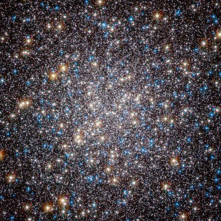 Hubble · core of the Hercules Cluster